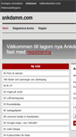 Mobile Screenshot of ankdamm.com